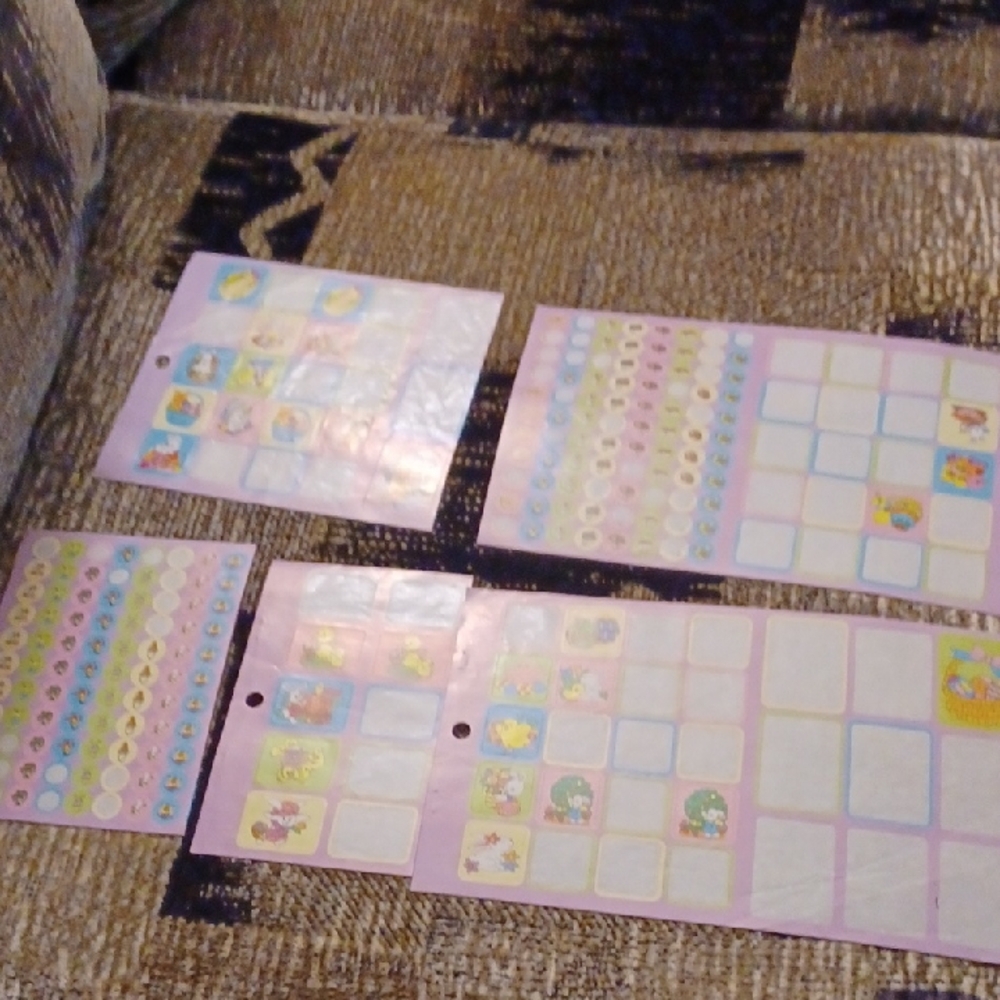 Free Add-on Colorful Easter Sticker Sheets - Picture 1 of 7